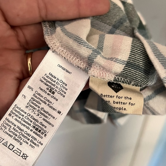 Madewell Lucie Elbow-Sleeve Smocked Mini Dress in Lebaum Plaid - Picture 6 of 8